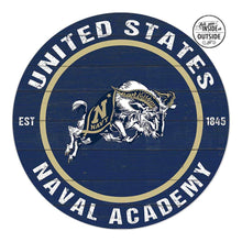 Load image into Gallery viewer, Indoor Outdoor Colored Circle Naval Academy (20x20)