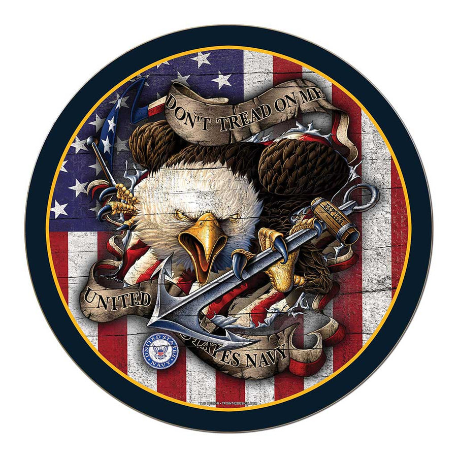 United States Navy Eagle Sign (12x12)