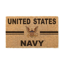 Load image into Gallery viewer, Navy Eagle Stripe Doormat*