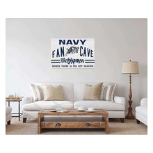Load image into Gallery viewer, Retro Fan Cave Sign Naval Academy Midshipmen (24x34)
