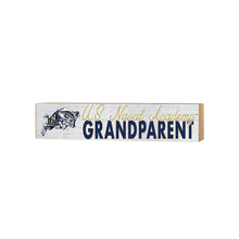 Load image into Gallery viewer, Block Weathered Grandparent Naval Academy Midshipmen (3x13)