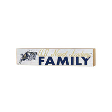 Load image into Gallery viewer, Block Weathered Team Family Block Naval Academy Midshipmen (3x13)