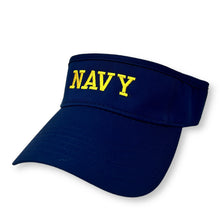 Load image into Gallery viewer, Navy Cool Fit Performance Visor (Navy)