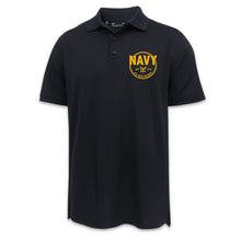 Load image into Gallery viewer, Navy Veteran Under Armour Tac Performance Polo