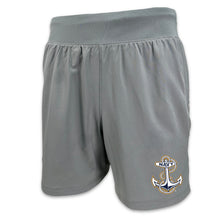 Load image into Gallery viewer, Navy Anchor Under Armour Launch Elite 5&quot; Short (Steel)