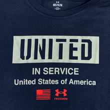 Load image into Gallery viewer, Under Armour Freedom United T-Shirt (Navy)