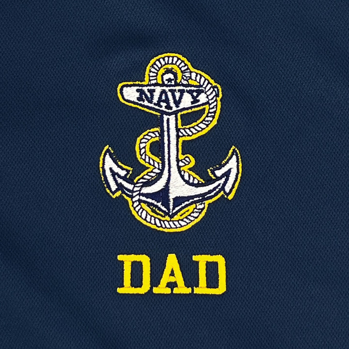 Navy Dad Polo (Navy)