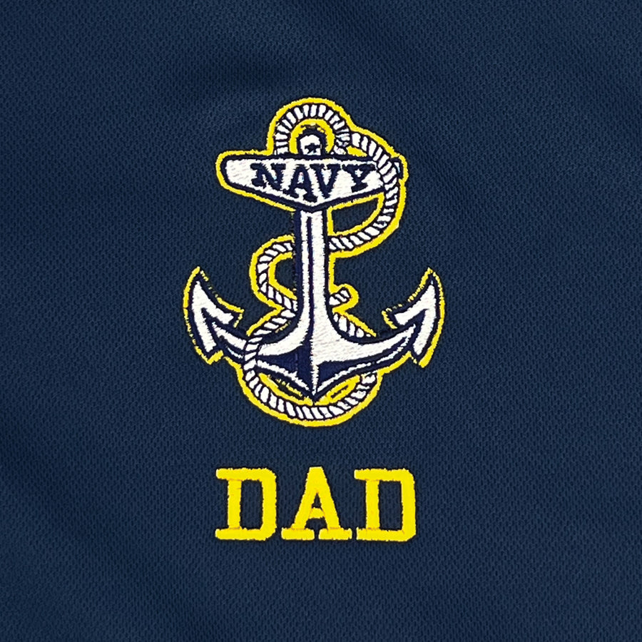 Navy Dad Polo (Navy)