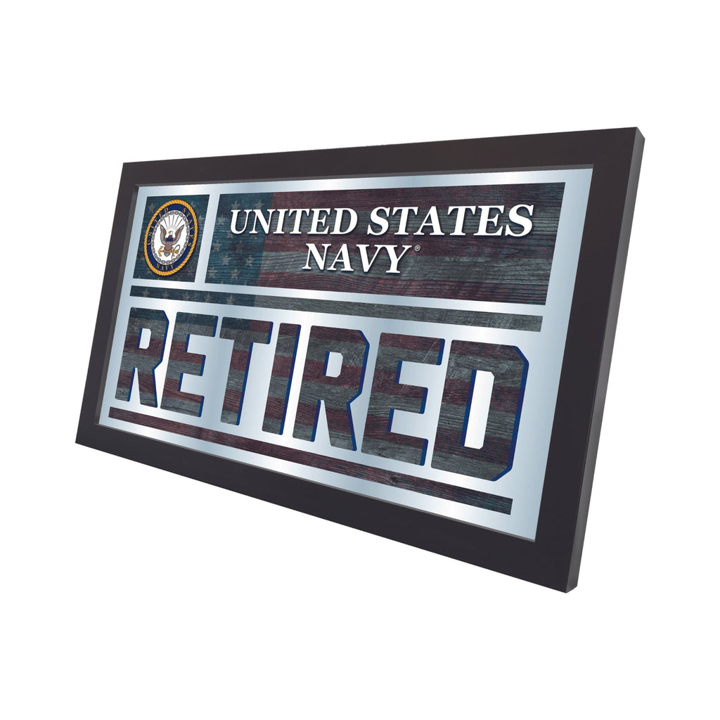 United States Navy Retired Wall Mirror