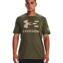 Load image into Gallery viewer, Under Armour New Freedom Logo T-Shirt (OD Green)