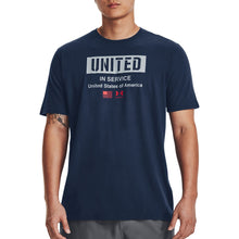 Load image into Gallery viewer, Under Armour Freedom United T-Shirt (Navy)