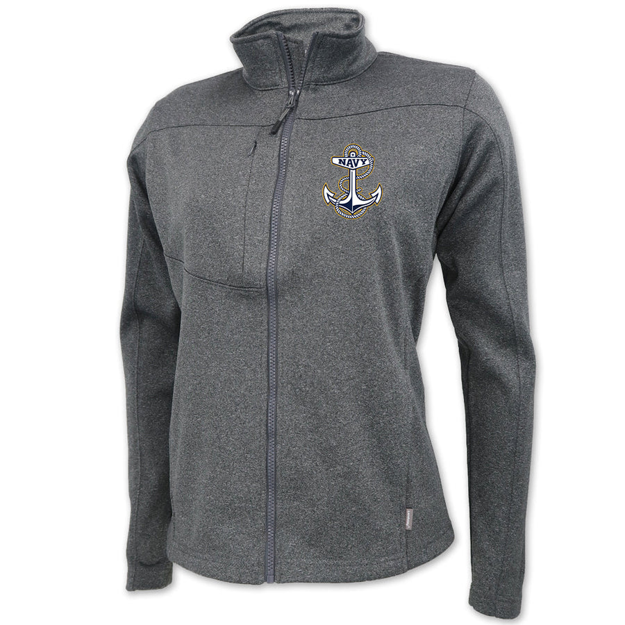 Navy Anchor Ladies Flash Performance Knit Jacket