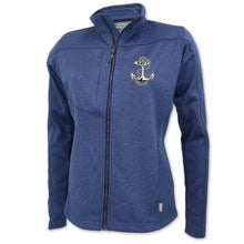 Load image into Gallery viewer, Navy Anchor Ladies Flash Performance Knit Jacket
