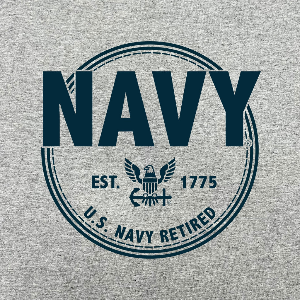 Navy Retired T-Shirt