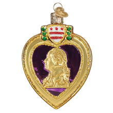 Load image into Gallery viewer, Purple Heart Ornament