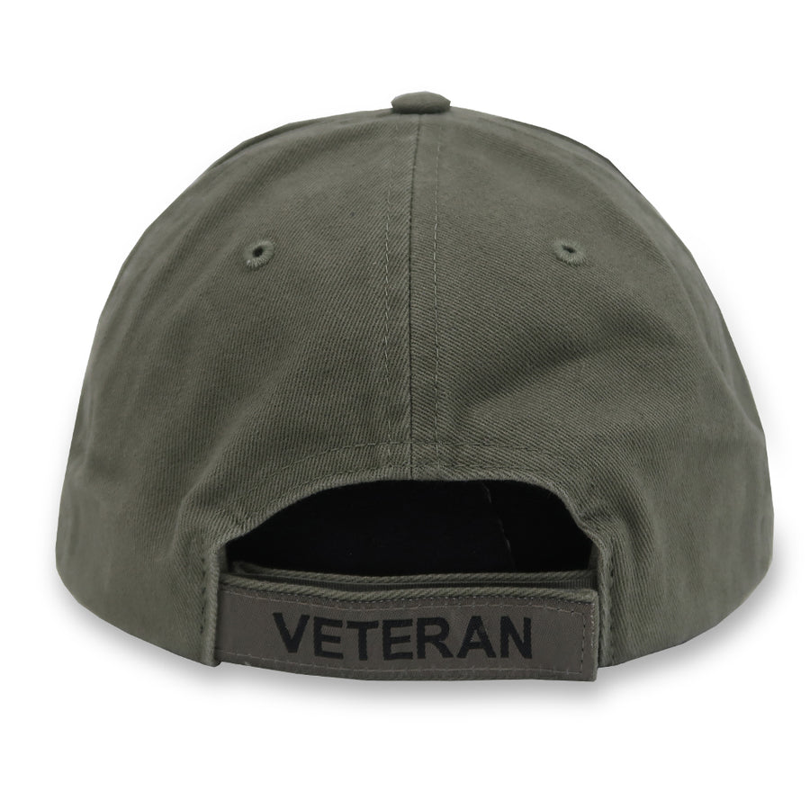 Veteran Navy Flag Hat (OD Green)