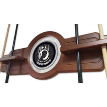 Load image into Gallery viewer, POW/MIA Solid Wood Cue Rack*