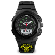 Load image into Gallery viewer, Navy Digital Analog Watch