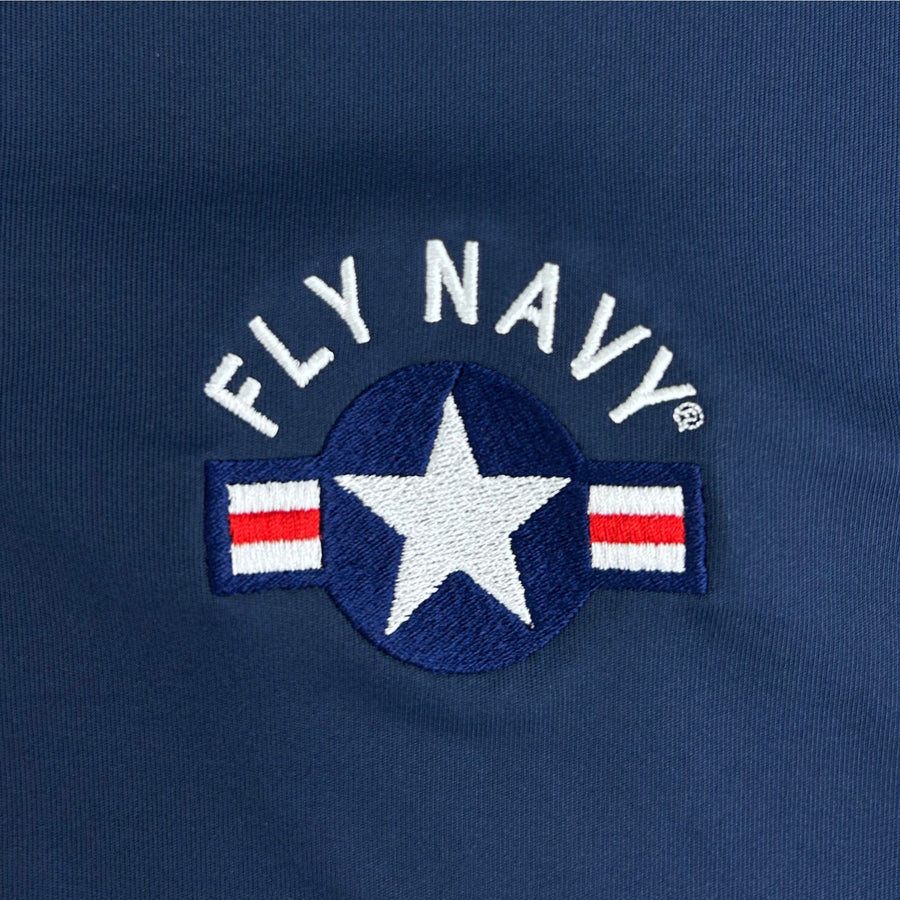 Navy Fly Navy Performance Polo (Navy)