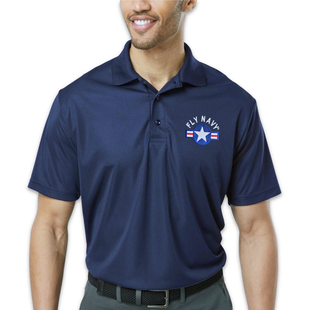 Navy Fly Navy Performance Polo (Navy)