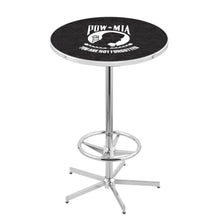 Load image into Gallery viewer, POW/MIA Pub Table with Foot Rest