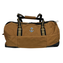 Load image into Gallery viewer, Navy Carhartt Classic Duffel Bag (Brown)