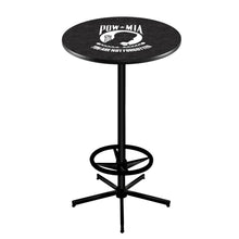 Load image into Gallery viewer, POW/MIA Pub Table with Foot Rest