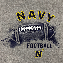 Load image into Gallery viewer, Navy Midshipmen Football T-Shirt (Graphite)