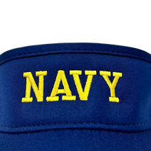 Load image into Gallery viewer, Navy Cool Fit Performance Visor (Navy)