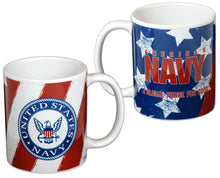 Load image into Gallery viewer, United States Navy Distressed Ceramic Mug