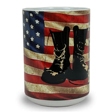 Load image into Gallery viewer, Home Of The Free Because Of The Brave 15oz Mug