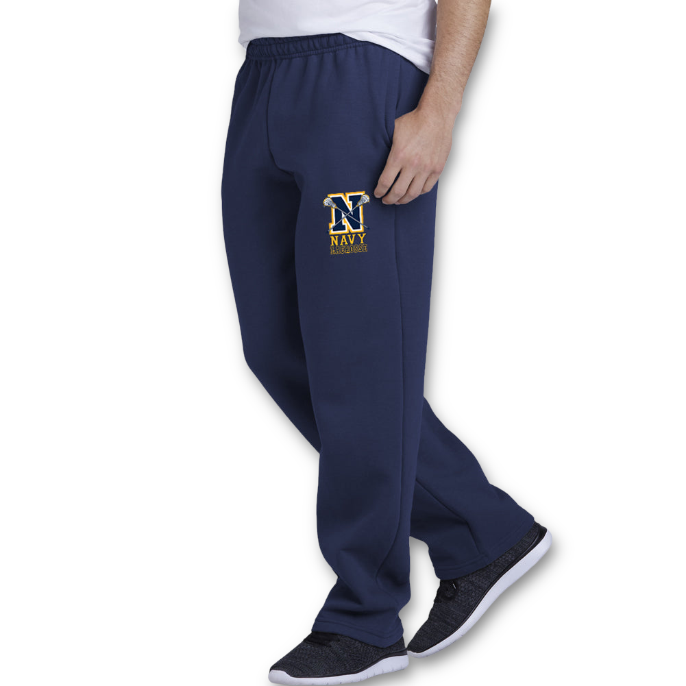 Navy Lacrosse Logo Sweatpant