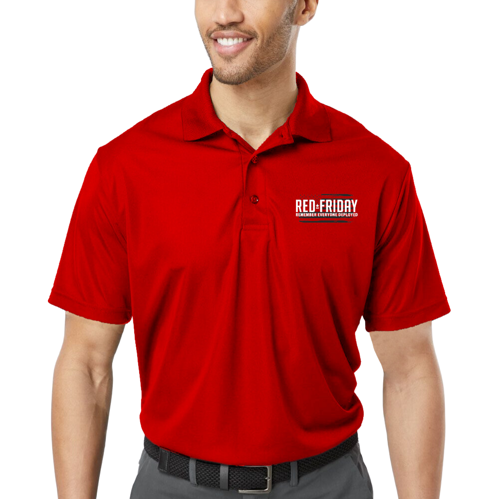 RED Friday Performance Polo (Red)