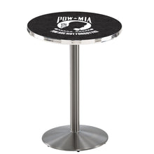 Load image into Gallery viewer, POW/MIA Pub Table with Round Base*
