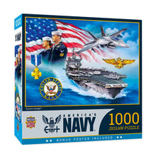 Load image into Gallery viewer, US Navy Forged by the Sea 1000Pc Puzzle