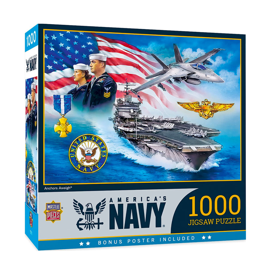 US Navy Forged by the Sea 1000Pc Puzzle