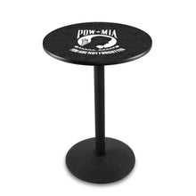 Load image into Gallery viewer, POW/MIA Pub Table with Round Base*