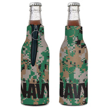 Load image into Gallery viewer, U.S. Navy Bottle Cooler (Camo)