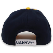 Load image into Gallery viewer, America&#39;s Navy Two Tone Performance Hat (Navy/White)