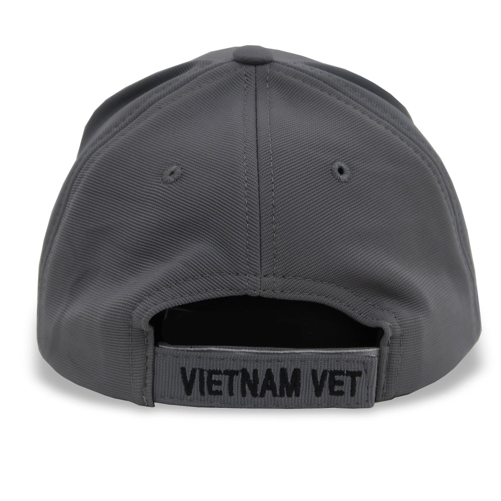 Vietnam Veteran Performance Hat (Grey) – Navy Gear