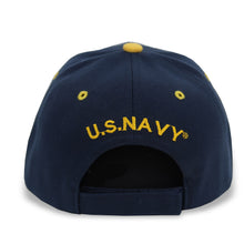 Load image into Gallery viewer, Navy Seal U.S. Navy Brim Hat (Navy)