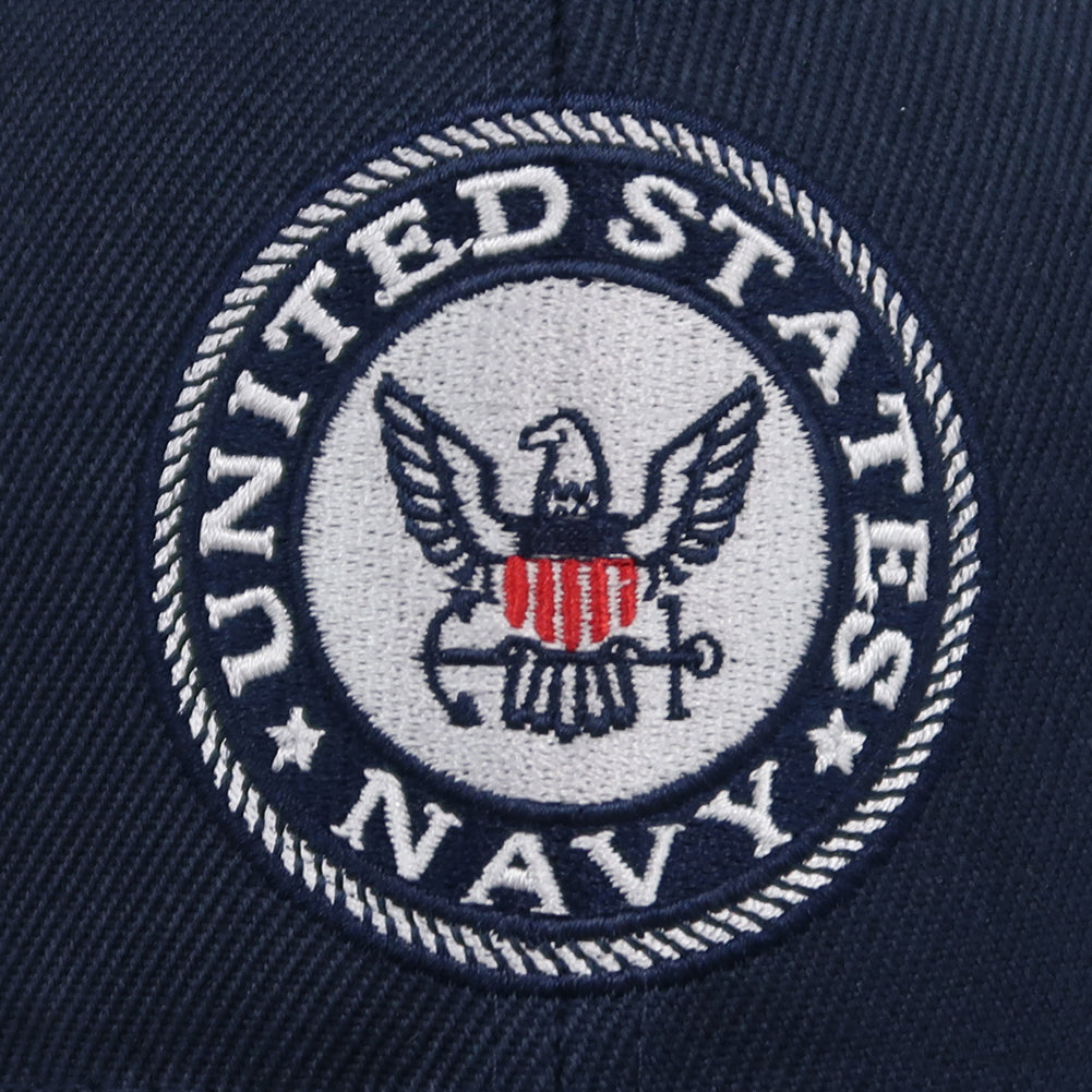 Cappello Da Baseball Unisex Navy Seals - Logo USA Ricamato, Colore Verde Oliva/grigio - Foto 3