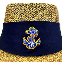 Load image into Gallery viewer, Navy Anchor Tournament Hat