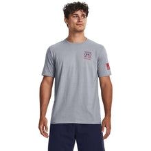 Load image into Gallery viewer, Under Armour Freedom By Air T-Shirt (Steel/Red)