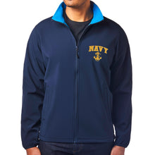 Load image into Gallery viewer, Navy Soft Shell Alta Jacket (Navy)