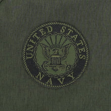 Load image into Gallery viewer, Navy Matrix Soft Shell Jacket (Heather Green)