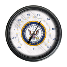 Load image into Gallery viewer, United States Navy Indoor/Outdoor LED Thermometer
