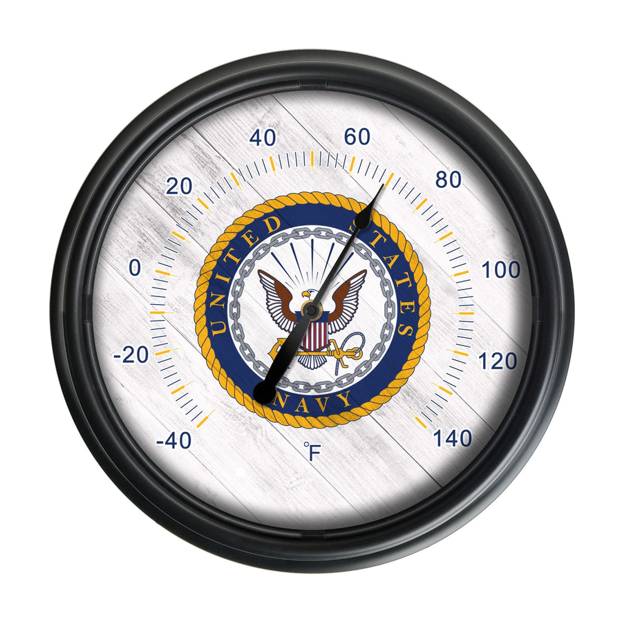 United States Navy Indoor/Outdoor LED Thermometer
