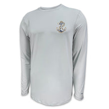 Load image into Gallery viewer, Navy Aruba Performance Longsleeve T-Shirt