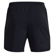 Load image into Gallery viewer, Navy Anchor Under Armour Men&#39;s Launch Run 5&quot; Shorts (Black)
